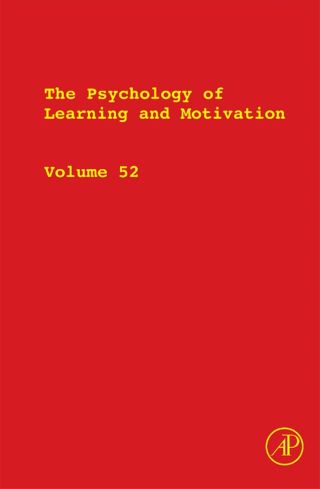 Cover image: The Psychology of Learning and Motivation 9780123809087