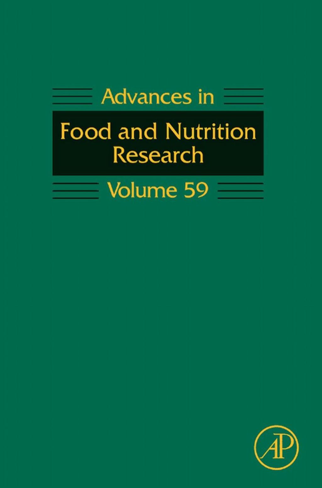 Advances in Food and Nutrition Research: Volume 59
