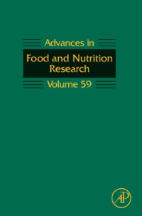Imagen de portada: Advances in Food and Nutrition Research 9780123809421