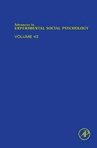 Cover image: Advances in Experimental Social Psychology 9780123809469