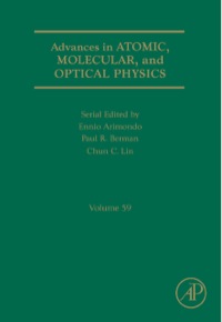 Titelbild: Advances in Atomic, Molecular, and Optical Physics 9780123810212