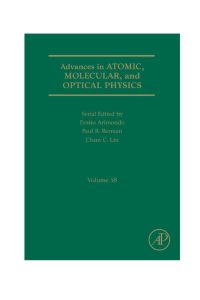 Imagen de portada: Advances in Atomic, Molecular, and Optical Physics 9780123810298