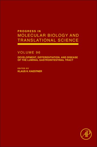 Cover image: Development, Differentiation, and Disease of the Luminal Gastrointestinal Tract 9780123812803