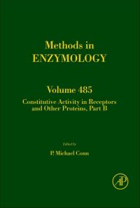 Omslagafbeelding: Constitutive activity in receptors and other Proteins, Part B 9780123812964