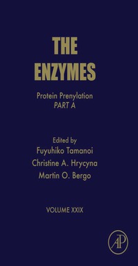 صورة الغلاف: Protein Prenylation, Part A 9780123813398