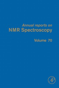 Imagen de portada: Annual Reports on NMR Spectroscopy 9780123813534