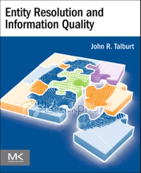 Omslagafbeelding: Entity Resolution and Information Quality 9780123819727