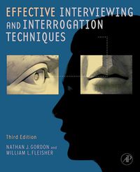 Cover image: Effective Interviewing and Interrogation Techniques 3rd edition 9780123819864
