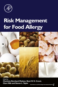 Imagen de portada: Risk Management for Food Allergy 9780123819888