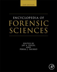 Cover image: Encyclopedia of Forensic Sciences 2nd edition 9780123821652