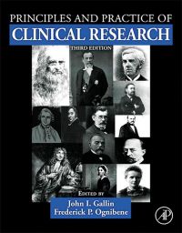 Cover image: Principles and Practice of Clinical Research 3rd edition 9780123821676