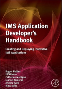 Imagen de portada: IMS Application Developer's Handbook 9780123821928