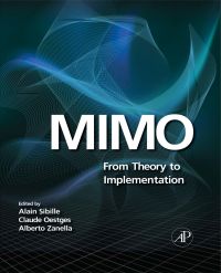 صورة الغلاف: MIMO: From Theory to Implementation 9780123821942