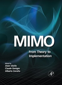 Imagen de portada: MIMO: From Theory to Implementation 9780123821942