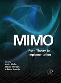 表紙画像: MIMO: From Theory to Implementation 9780123821942