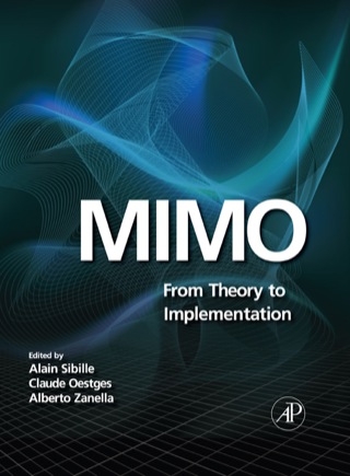 Cover image: MIMO: From Theory to Implementation 9780123821942