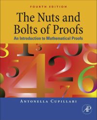 Immagine di copertina: The Nuts and Bolts of Proofs: An Introduction to Mathematical Proofs 4th edition 9780123822178