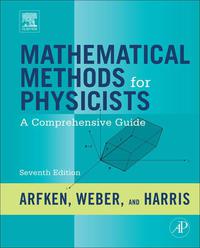 Cover image: Mathematical Methods for Physicists 7th edition 9780123846549