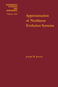 Titelbild: Approximation of nonlinear evolution systems 9780123846808