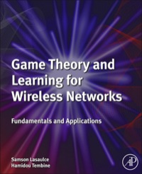 表紙画像: Game Theory and Learning for Wireless Networks 9780123846983