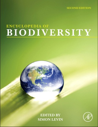 Cover image: Encyclopedia of Biodiversity 2nd edition 9780123847195