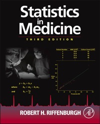 صورة الغلاف: Statistics in Medicine 3rd edition 9780123848642