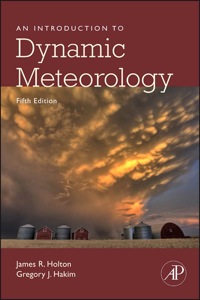 Imagen de portada: An Introduction to Dynamic Meteorology 5th edition 9780123848666