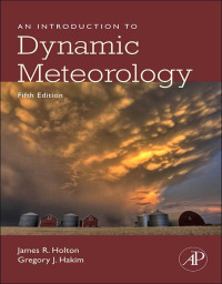 Cover image: An Introduction to Dynamic Meteorology 5th edition 9780123848666