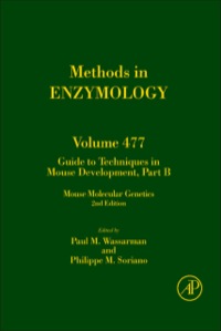 Cover image: Guide to Techniques in Mouse Development, Part B 9780123848802