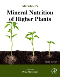 Cover image: Marschner's Mineral Nutrition of Higher Plants 3rd edition 9780123849052