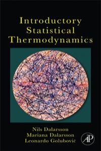 Titelbild: Introductory Statistical Thermodynamics 9780123849564