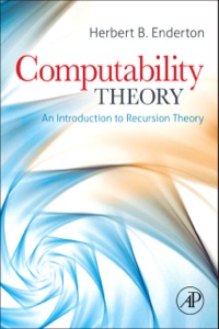 Cover image: Computability Theory 9780123849588