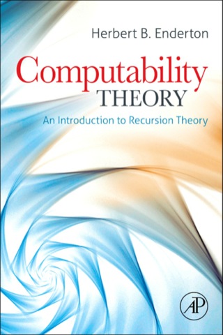Cover image: Computability Theory 9780123849588