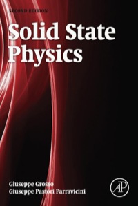 Omslagafbeelding: Solid State Physics 2nd edition 9780123850300