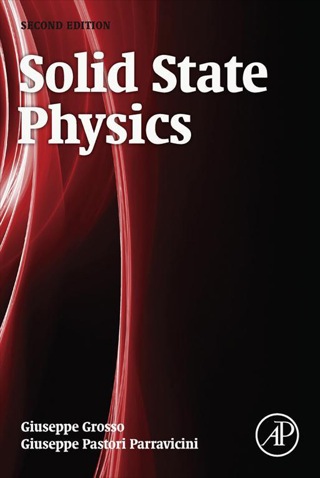 Cover image: Solid State Physics 2nd edition 9780123850300