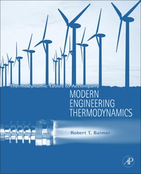 Cover image: Thermodynamic Tables to Accompany Modern Engineering Thermodynamics 9780123850386