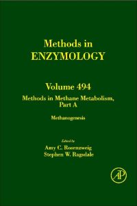 Titelbild: Methods in Methane Metabolism, Part A: Methanogenesis 9780123851123