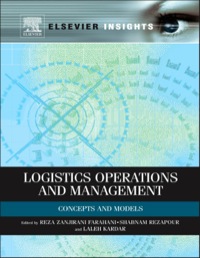 Imagen de portada: Logistics Operations and Management 9780123852021