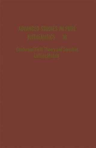 Cover image: Conformal field theory and solvable lattice models 9780123853400