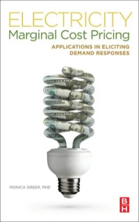 Imagen de portada: Electricity Marginal Cost Pricing 9780123851345