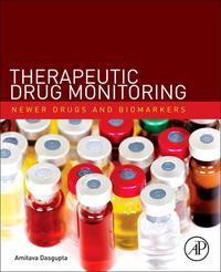 Omslagafbeelding: Therapeutic Drug Monitoring: Newer Drugs and Biomarkers 9780123854674