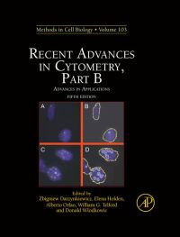 Imagen de portada: Recent Advances in Cytometry, Part B: Advances in Applications 5th edition 9780123854933