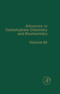 Imagen de portada: Advances in Carbohydrate Chemistry and Biochemistry 9780123855183