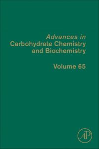 Cover image: Advances in Carbohydrate Chemistry and Biochemistry 9780123855206