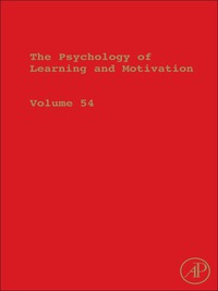 Cover image: The Psychology of Learning and Motivation 9780123855275