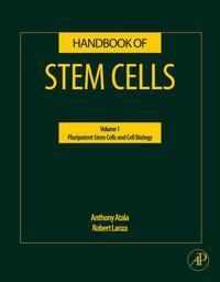 Cover image: Handbook of Stem Cells 2nd edition 9780123859426