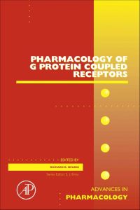 Immagine di copertina: PHARMACOLOGY OF G PROTEIN COUPLED RECEPTORS 9780123859525
