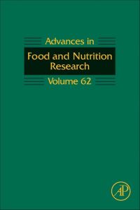 Imagen de portada: Advances in Food and Nutrition Research 9780123859891
