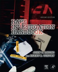 صورة الغلاف: Rape Investigation Handbook 2nd edition 9780123860293