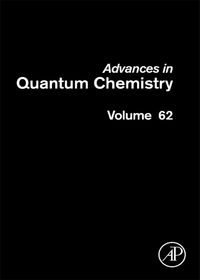 Titelbild: Advances in Quantum Chemistry 9780123864772